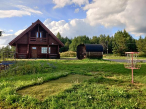 Tapa Cottage next to disc golf.